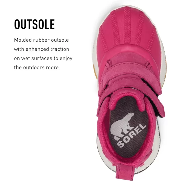 Sorel Youth Unisex Little Childrens Out N About Classic Waterproof BootsCactus Pink Sea Salt