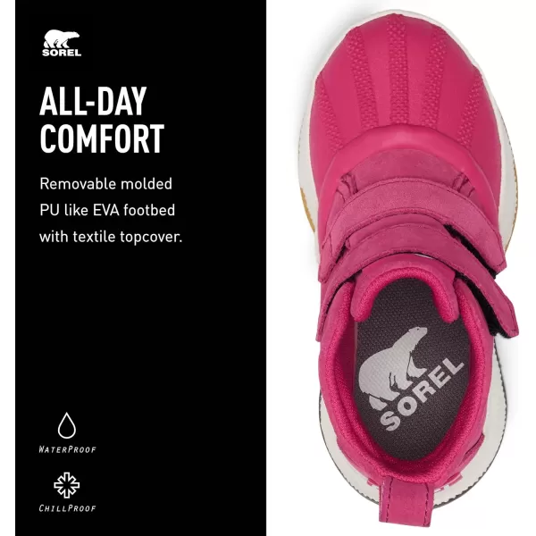 Sorel Youth Unisex Little Childrens Out N About Classic Waterproof BootsCactus Pink Sea Salt