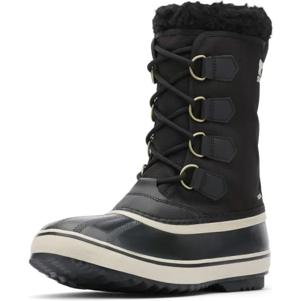 SOREL  Mens 1964 Pac Nylon Snow Boot for WinterBlack Ancient Fossil