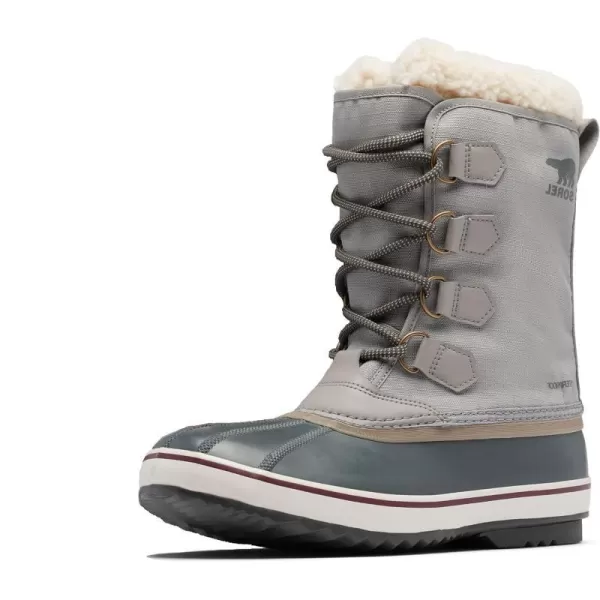 SOREL  Mens 1964 Pac Nylon Snow Boot for WinterChrome Grey Jet