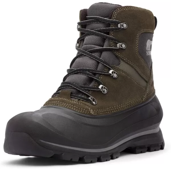 SOREL  Mens Buxton Lace Waterproof Winter BootAlpine TundraQuarry