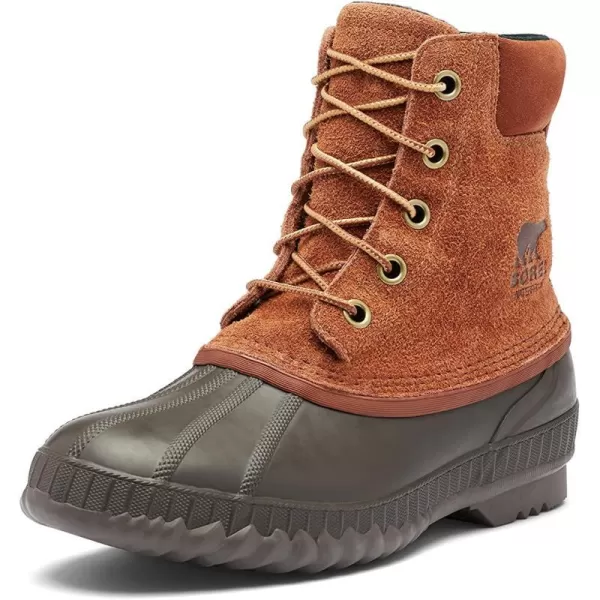 SOREL  Mens Cheyanne II Waterproof Insulated Winter BootDark Amber Cordovan