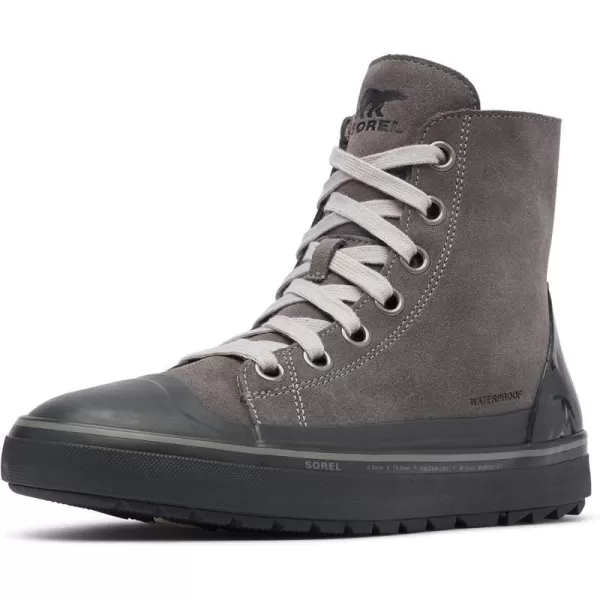 SOREL  Mens Cheyanne Metro Hi Waterproof Insulated Winter SneakerGrey Quarry