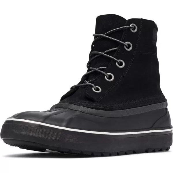 SOREL  Mens Cheyanne Metro Lace Waterproof Insulated Winter BootBlackBlack