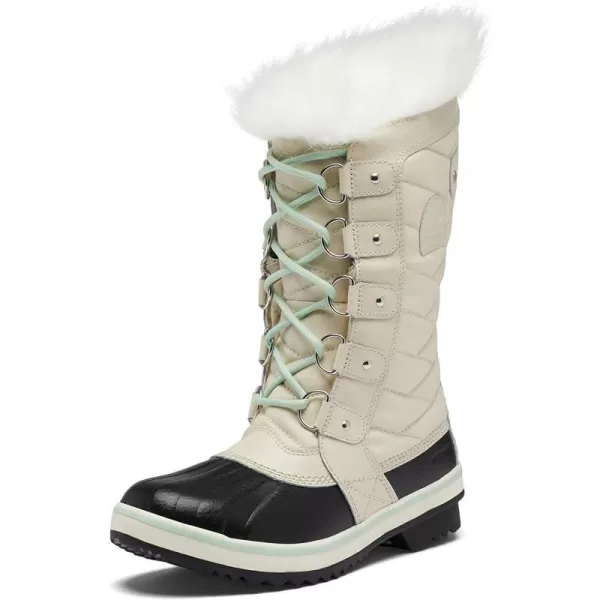 SOREL  Womens Tofino II Waterproof Insulated Winter Boot with Faux Fur CuffFawn Sea Sprite