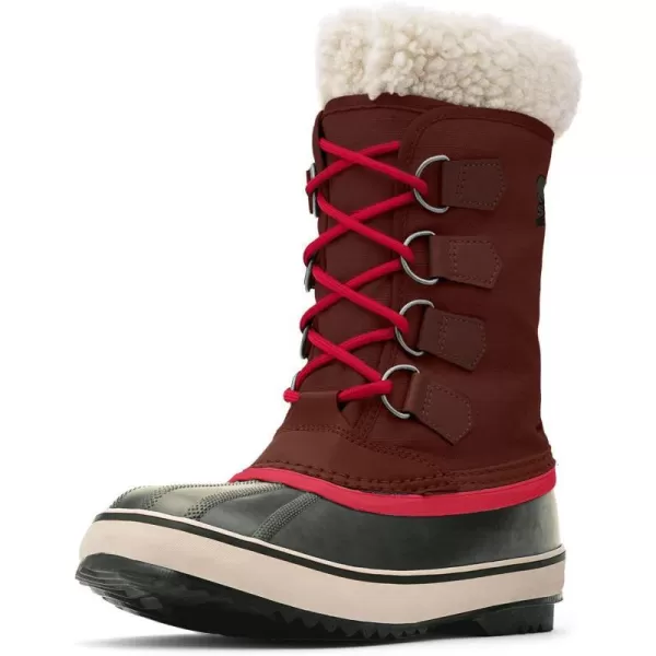 SOREL  Womens Winter Carnival Waterproof Boot for WinterRedwood Candy Apple