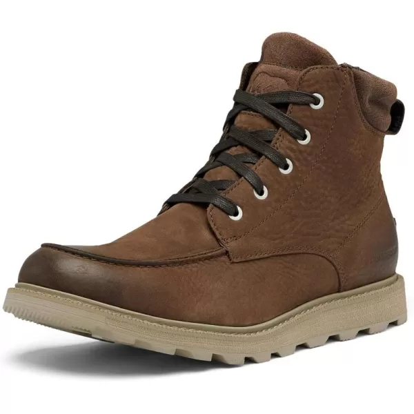 SOREL Mens Madson ll Moc Toe Waterproof BootBrown Tobacco