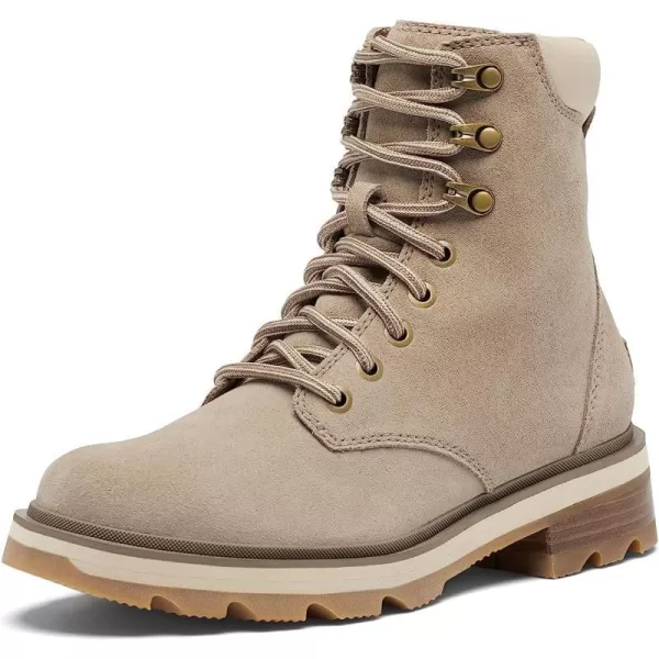 SOREL Womens Lennox Lace Waterproof BootsOmega Taupe Gum 2