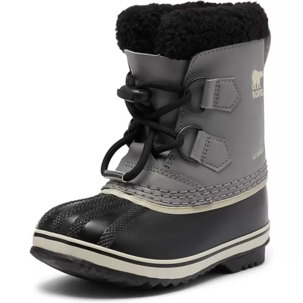 Sorel CHILDRENS Yoot PAC Waterproof Youth Unisex Little BootsQuarry Black