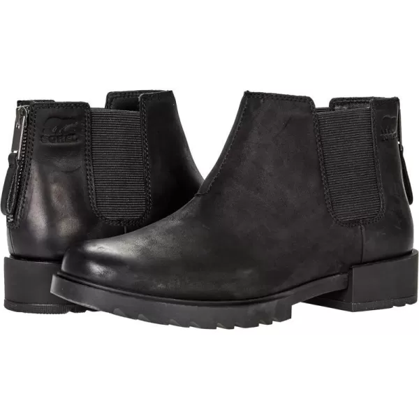 Sorel Emelie II Chelsea Heel ZipBlackSea Salt