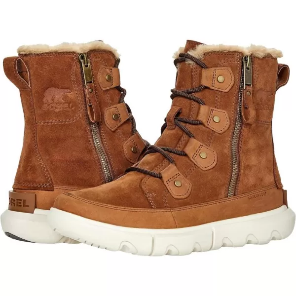 Sorel Explorer II Joan Dual Zip WaterproofVelvet TanFawn