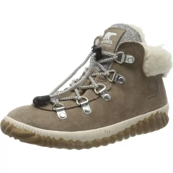 Sorel Kids Unisex Out N About Conquest Waterproof Little KidBig KidAsh Brown