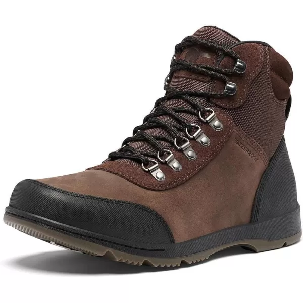 Sorel Mens Ankeny II Hiker Waterproof BootsTobacco Black