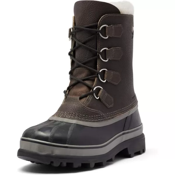 Sorel Mens Caribou Wool BootQuarry Black