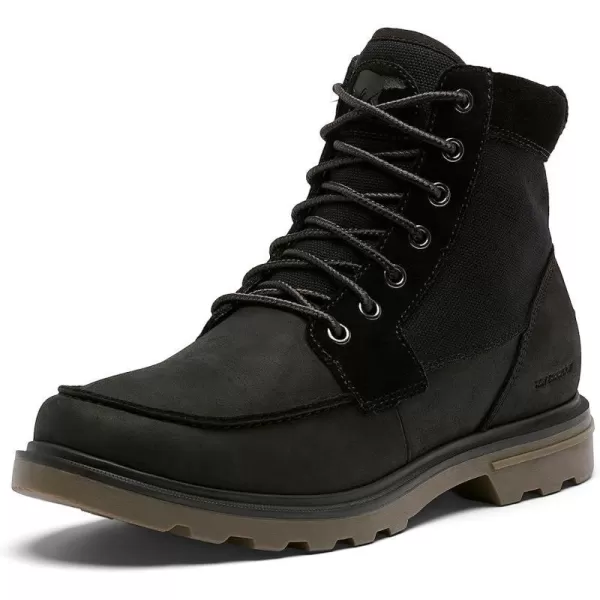 Sorel Mens Carson Moc Waterproof BootsBlack Gum 15