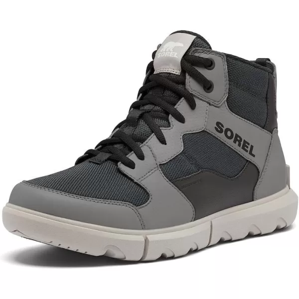 Sorel Mens Explorer Next Sneaker Mid Waterproof ShoesGrill Dove