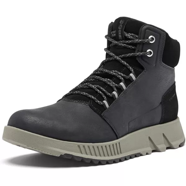 Sorel Mens Mac Hill Lite Mid Waterproof BootsBlack Quarry