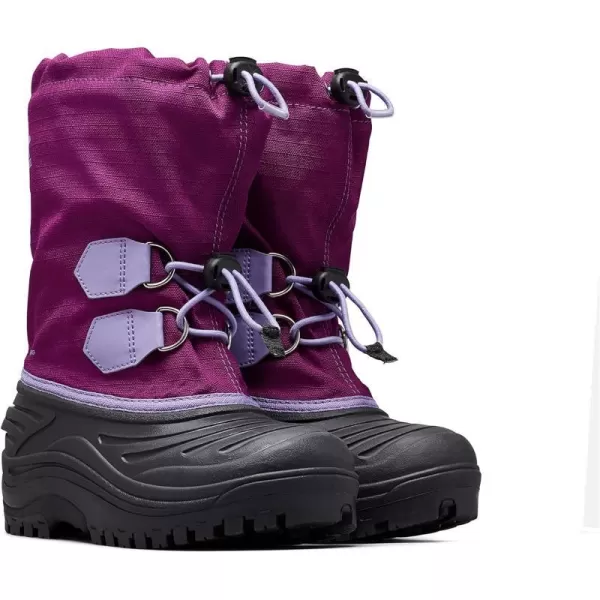 Sorel Super Trooper 9MM Thermoplus Boot Little KidBig KidWild Iris Paisley