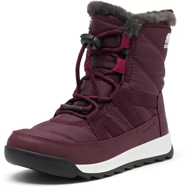 Sorel Unisex Kids Textile Lining Snow BootEpic Plum