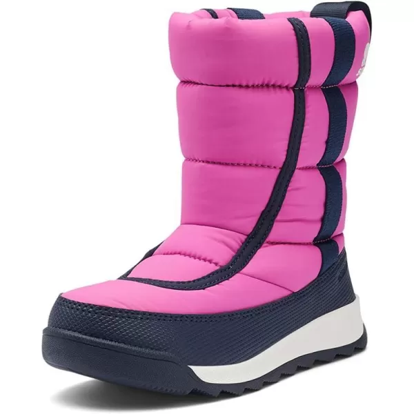 Sorel UnisexChild Childrens Whitney Ii Puffy Mid Wp Winter BootsBright Lavender Collegiate Navy