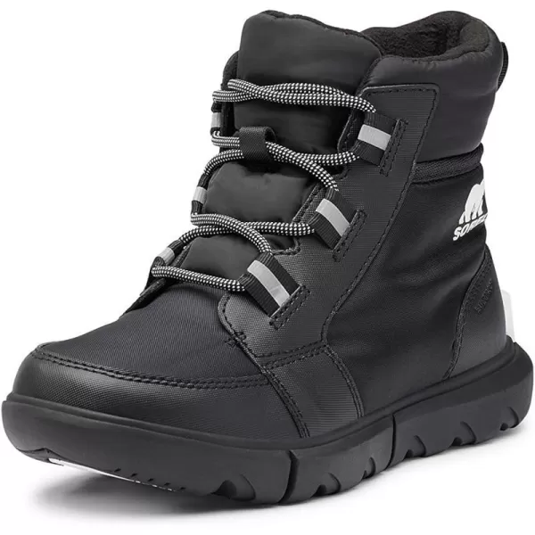 Sorel Womens Explorer Ii Carnival Snow BootBlack Black