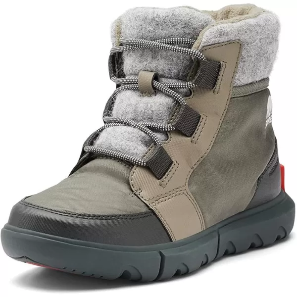 Sorel Womens Explorer Ii Carnival Snow BootSage Dark Stone