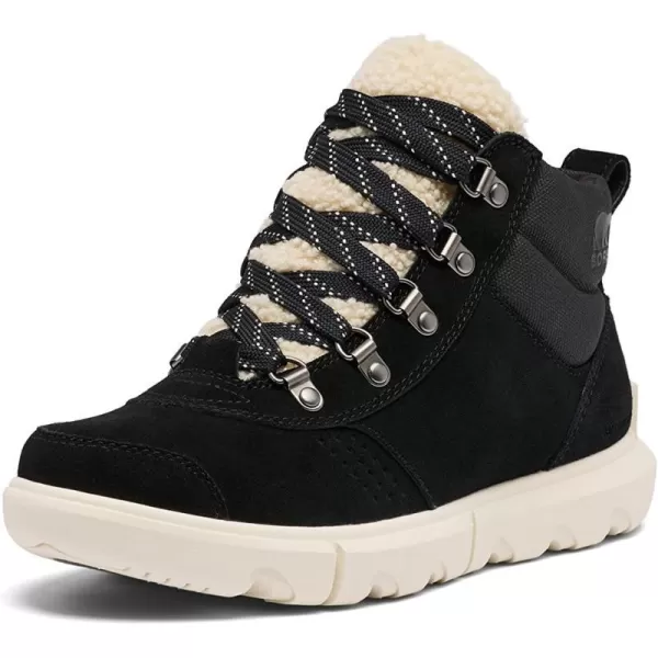 Sorel Womens Explorer Next Hiker Waterproof BootsBlack Sea Salt