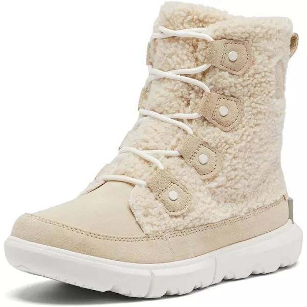 Sorel Womens Explorer Next Joan Cozy BootsBleached Ceramic Sea Salt