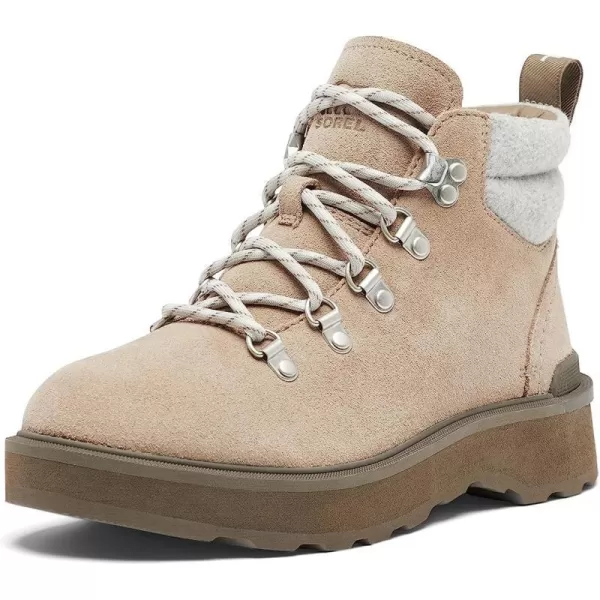 Sorel Womens HiLine Hiker Cozy BootsOmega Taupe Major