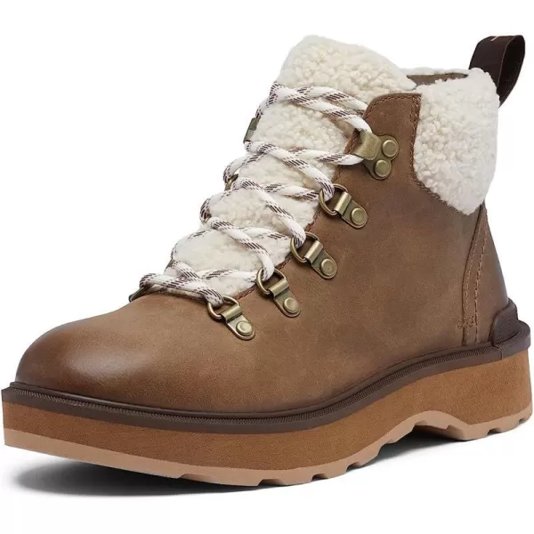 Sorel Womens HiLine Hiker Cozy BootsUmber Tawny Buff