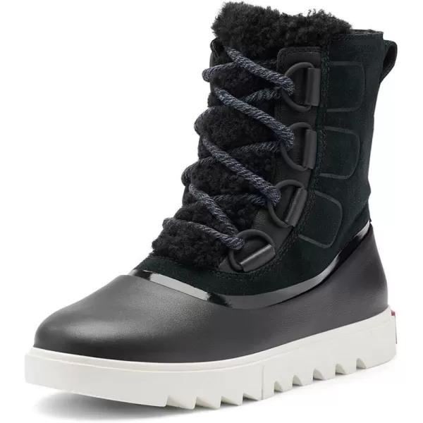 Sorel Womens Joan of Arctic Next Lite Boot  Black Sea Salt  Waterproof Leather amp Suede Snow Boots  Size 55Sorel Womens Joan of Arctic Next Lite Boot  Black Sea Salt  Waterproof Leather amp Suede Snow Boots  Size 55