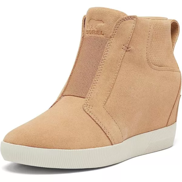 Sorel Womens Out N About PullOn Wedge BootsCanoe Sea Salt