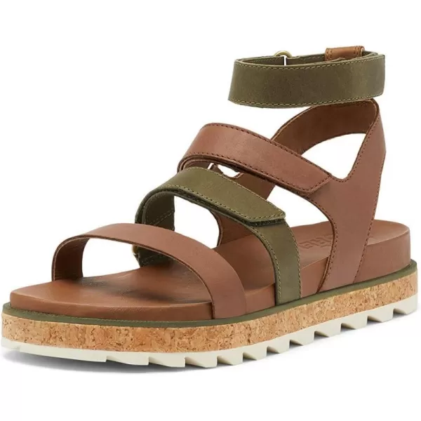 Sorel Womens Roaming Multi Strap SandalsVelvet Tan