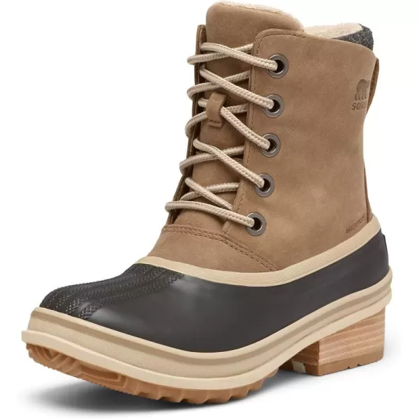 Sorel Womens Slimpack III Lace  Rain and Snow  WaterproofKhaki Ii