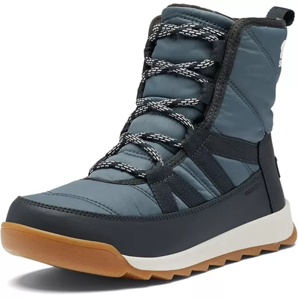 Sorel Womens Whitney Short Lace Boot  Uniform Blue Abyss  Waterproof Nylon Winter Boots  Size 5Sorel Womens Whitney Short Lace Boot  Uniform Blue Abyss  Waterproof Nylon Winter Boots  Size 5