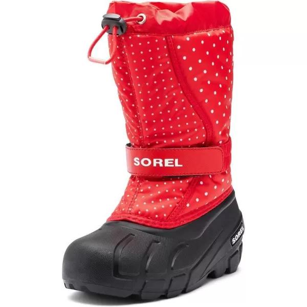 Sorel Youth Boys Flurry Print BootsCherrybomb Black