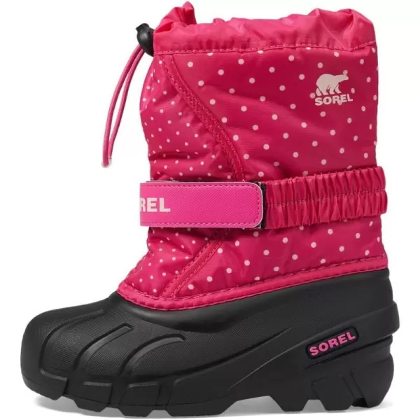 Sorel Youth Boys Flurry Print BootsFuchsia Fizz Black