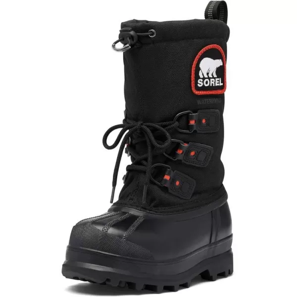 Sorel Youth Glacier XT Extreme Weather Boot Little KidBig KidBlack