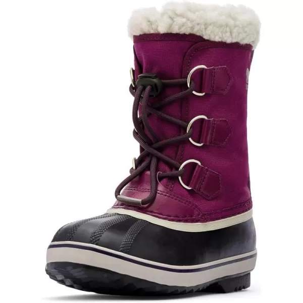 Sorel Youth Unisex Yoot PAC Nylon Waterproof BootsWild Iris Dark Plum