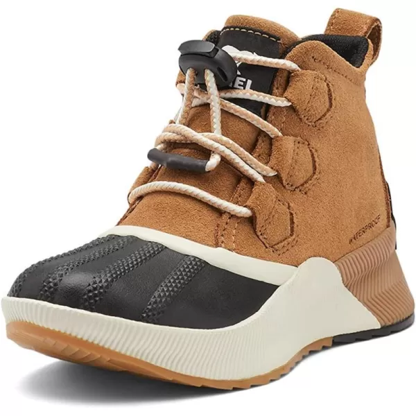 Sorel Youth Unisex Youth Out N About Classic Waterproof BootsCamel Brown Sea Salt