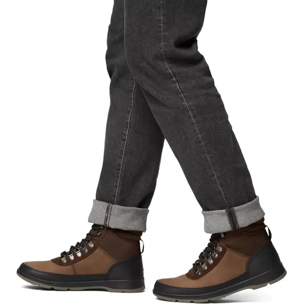 SOREL Mens Ankeny ll Hiker Plus Waterproof BootTobaccoBlack