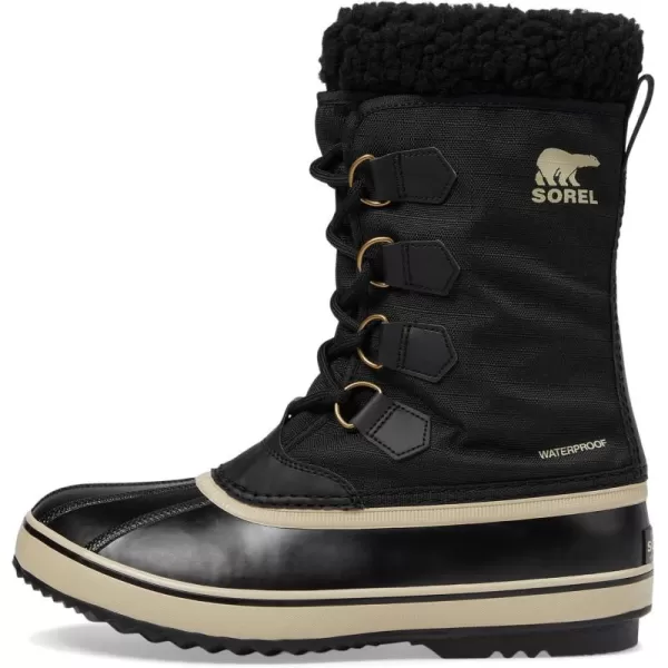 SOREL Mens 1964 Pac Nylon Waterproof BootBlackAncient Fossil