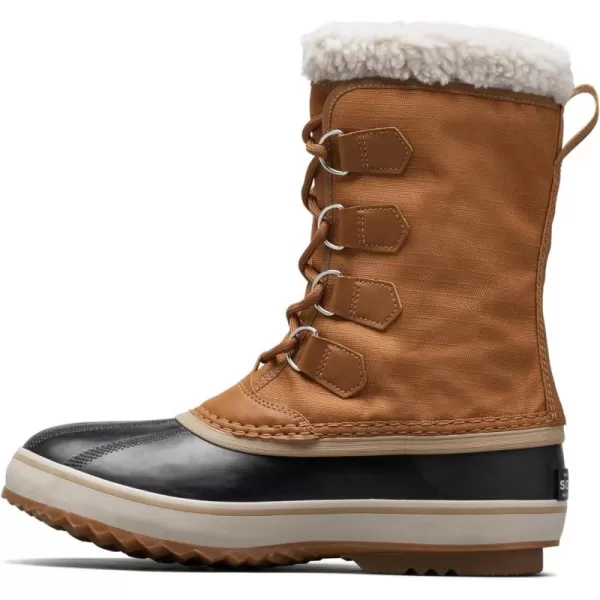 SOREL Mens 1964 Pac Nylon Waterproof BootCamel BrownBlack