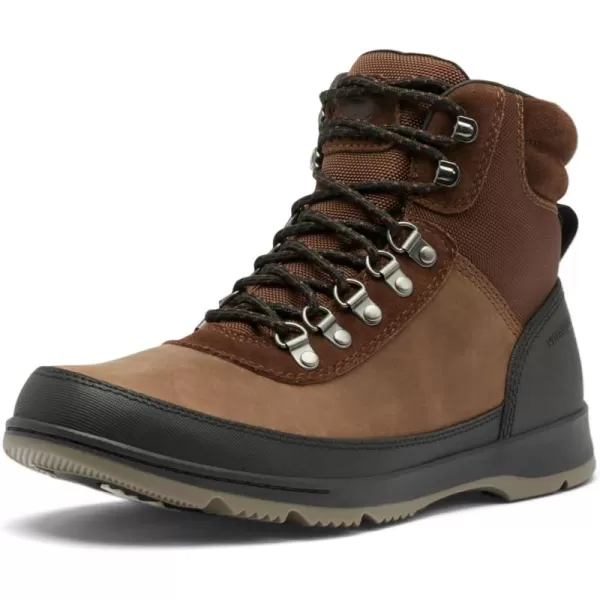 SOREL Mens Ankeny ll Hiker Plus Waterproof BootTobaccoBlack