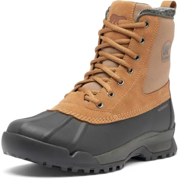 SOREL Mens Buxton Lite Waterproof BootElkBlack