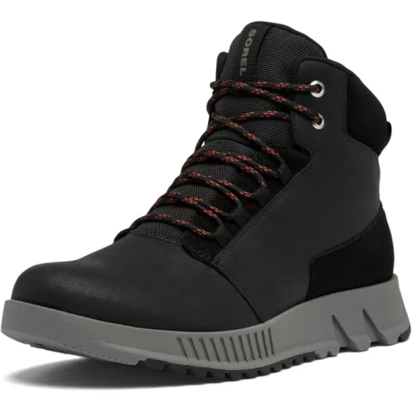 SOREL Mens Mac Hill Lite Mid Plus Waterproof BootBlackQuarry