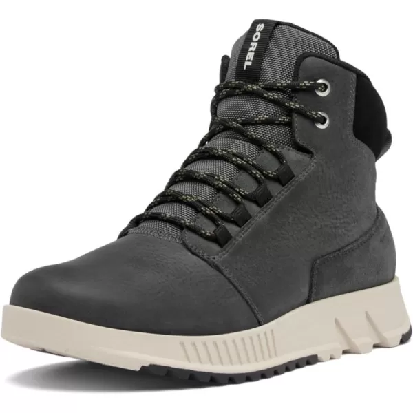 SOREL Mens Mac Hill Lite Mid Plus Waterproof BootGrillBlack