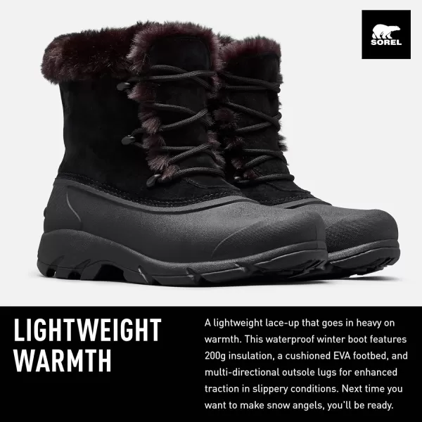 imageSOREL Womens Snow Angel BootBlack