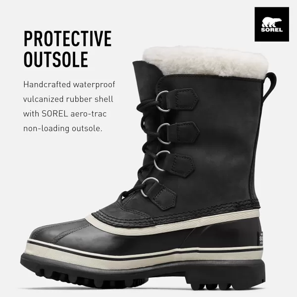 imageSOREL Womens Caribou Waterproof BootBlackStone