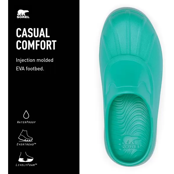 imageSOREL Womens Caribou ClogMiami  Aqua Haze